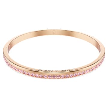 ◆SWAROVSKI◆ Connexus ブレスレット ピンク Mサイズ connexus-bangle--round-cut--`